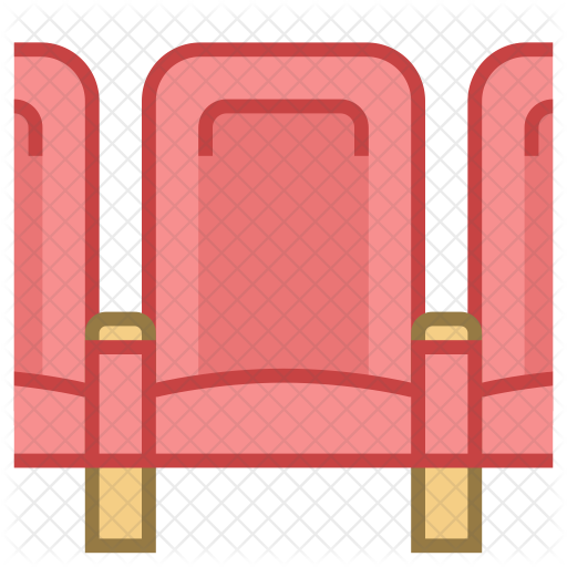 Theater Seats Icon - Gate (512x512)