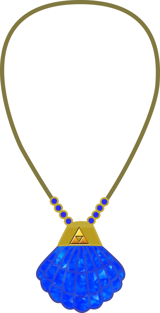 Shell Necklace By Sasami87 - Locket (640x1248)