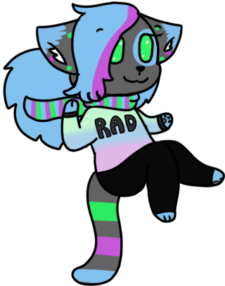 Swinging From The Fire Escape - Cartoon (320x406)