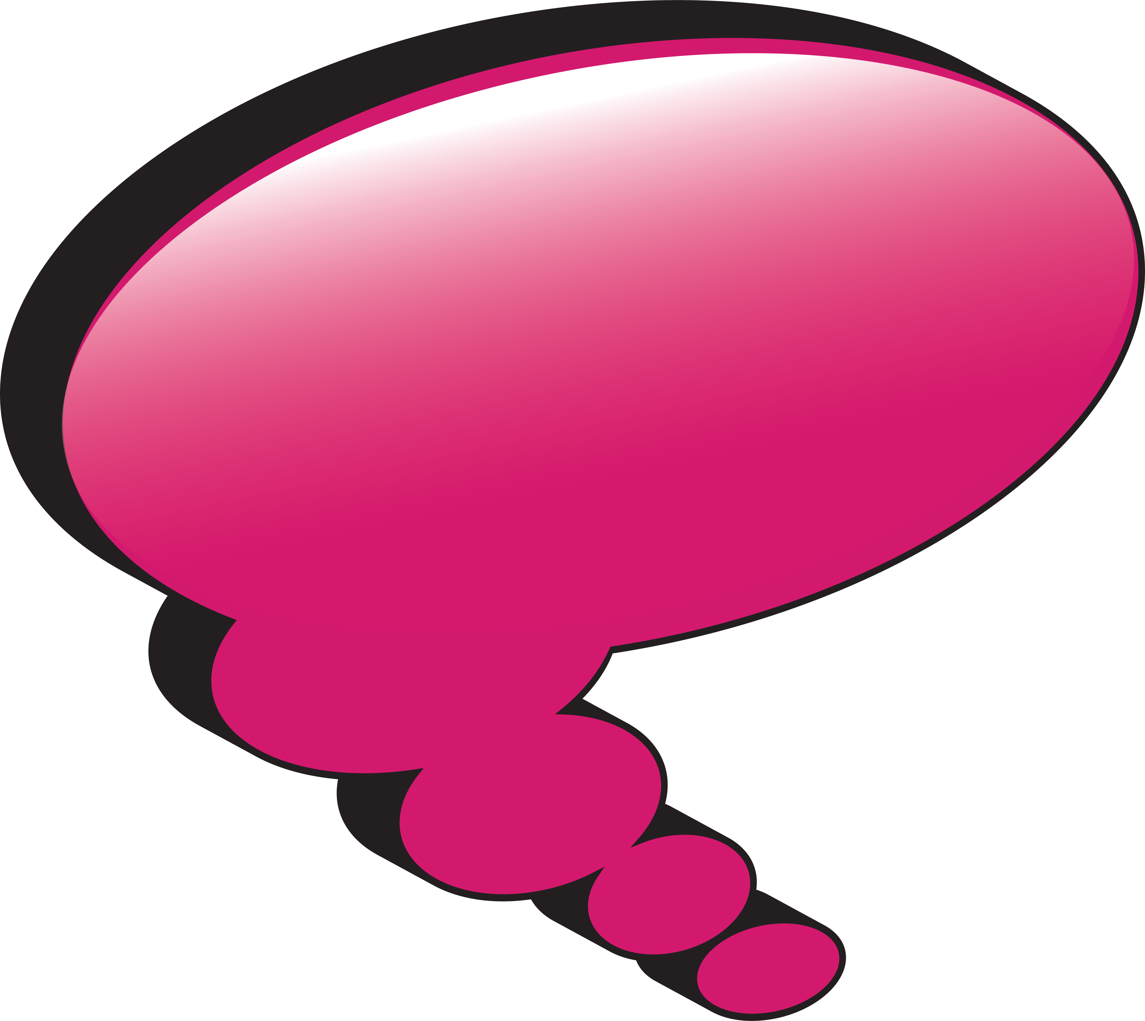 Dialog Box 104 Models Png Free Vector / 4vector - Pink Dialog Box (4000x3568)