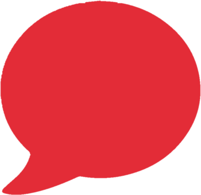 Speech Bubble Young People - Red Speech Bubble Png (940x788)