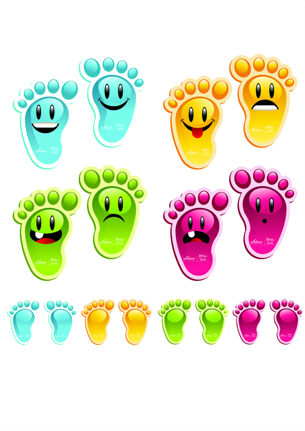 Foot Smiley Royalty-free Clip Art - Foot Smiley Royalty-free Clip Art (600x848)