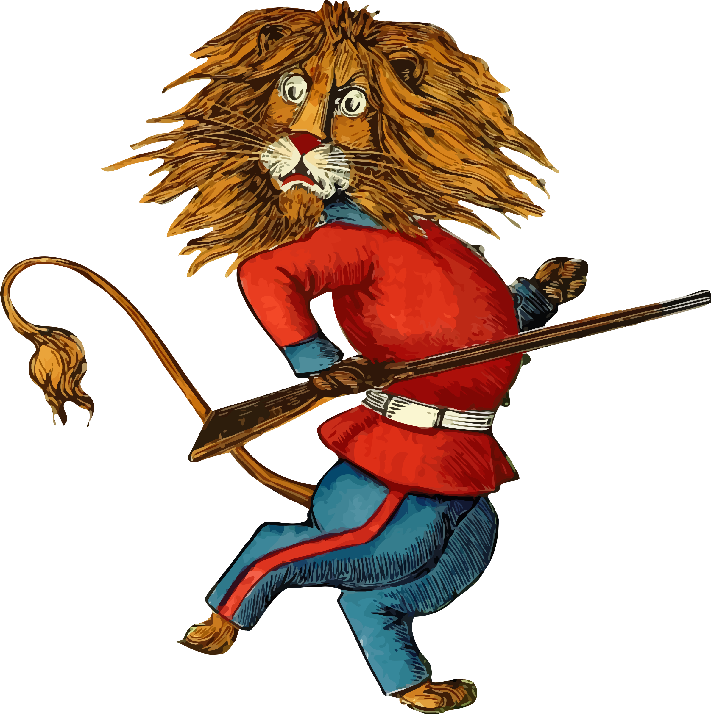 Big Image - British Lion Png (2388x2400)