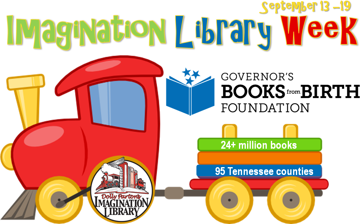 It Is Imagination Library Week In Tennessee - Cartoon Train (1273x736)