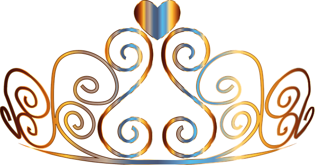 Tiara Crown Female Woman Royal Jewelry Wea - Tiara Clip Art (649x340)