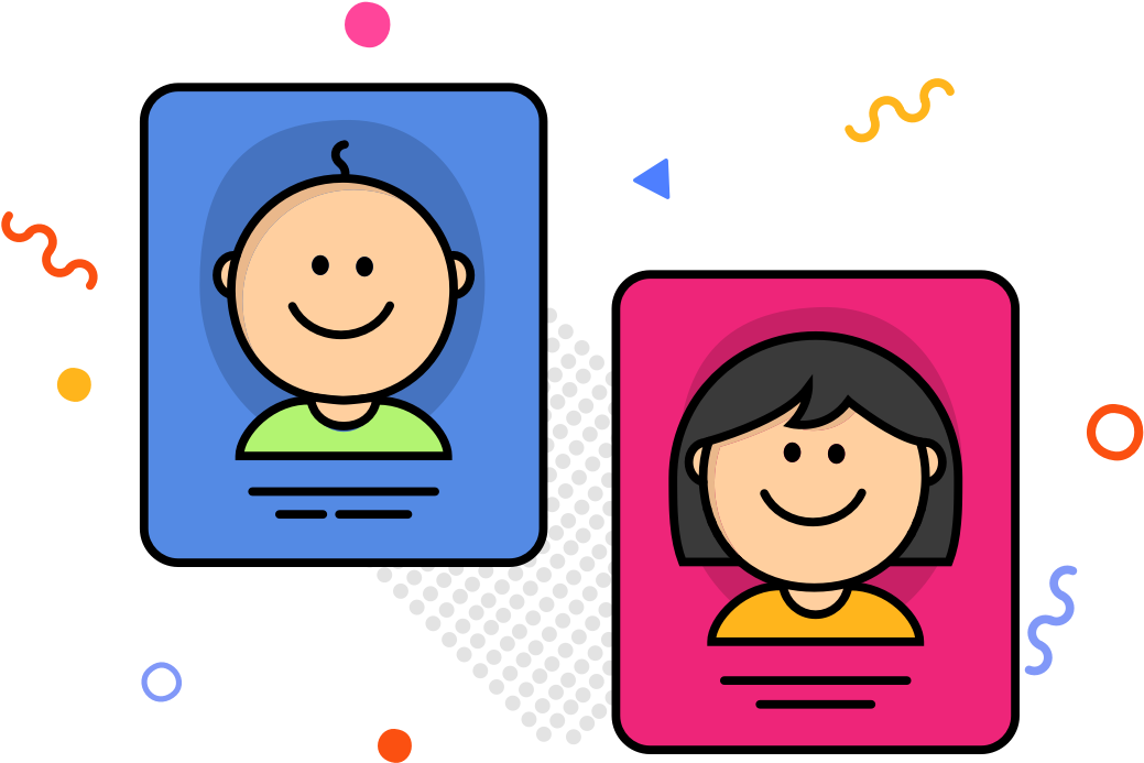 "create Child Specific Profile , Share Kid Profile - Cartoon (1200x800)