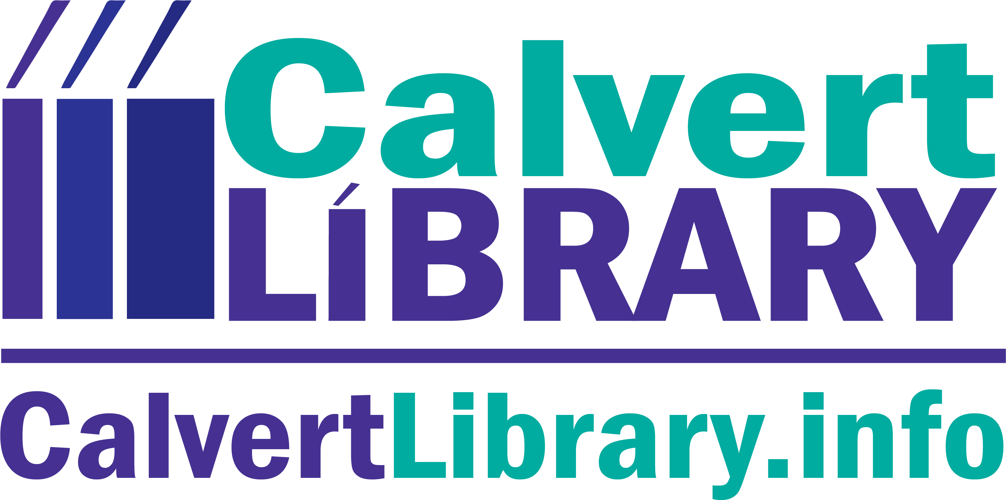Calvert Library Prince Frederick Schedule Of Events - Calvert Library Logo (3249x1658)