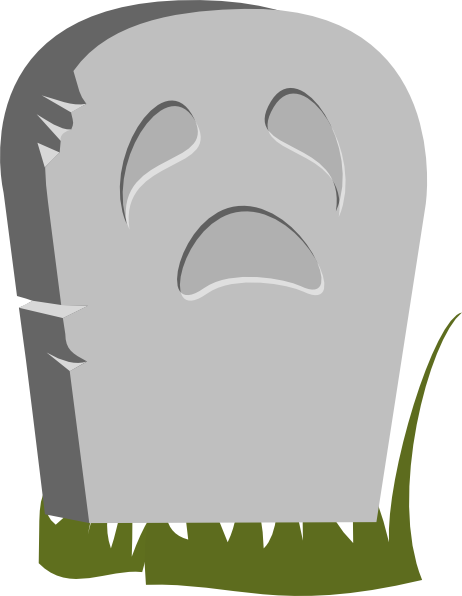 Blank Tombstone Clipart (462x596)