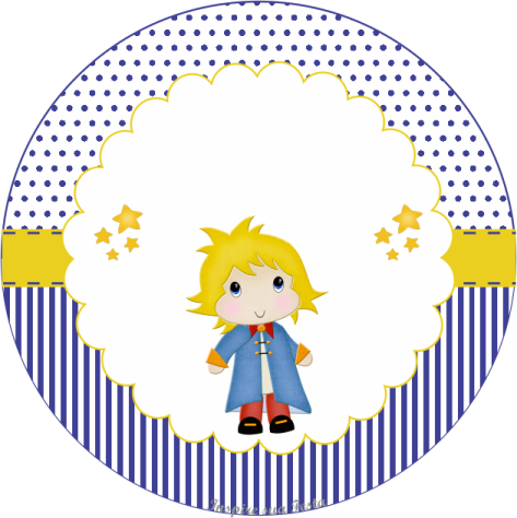 Baby Showers - Arte Pequeno Príncipe Em Pe (600x592)