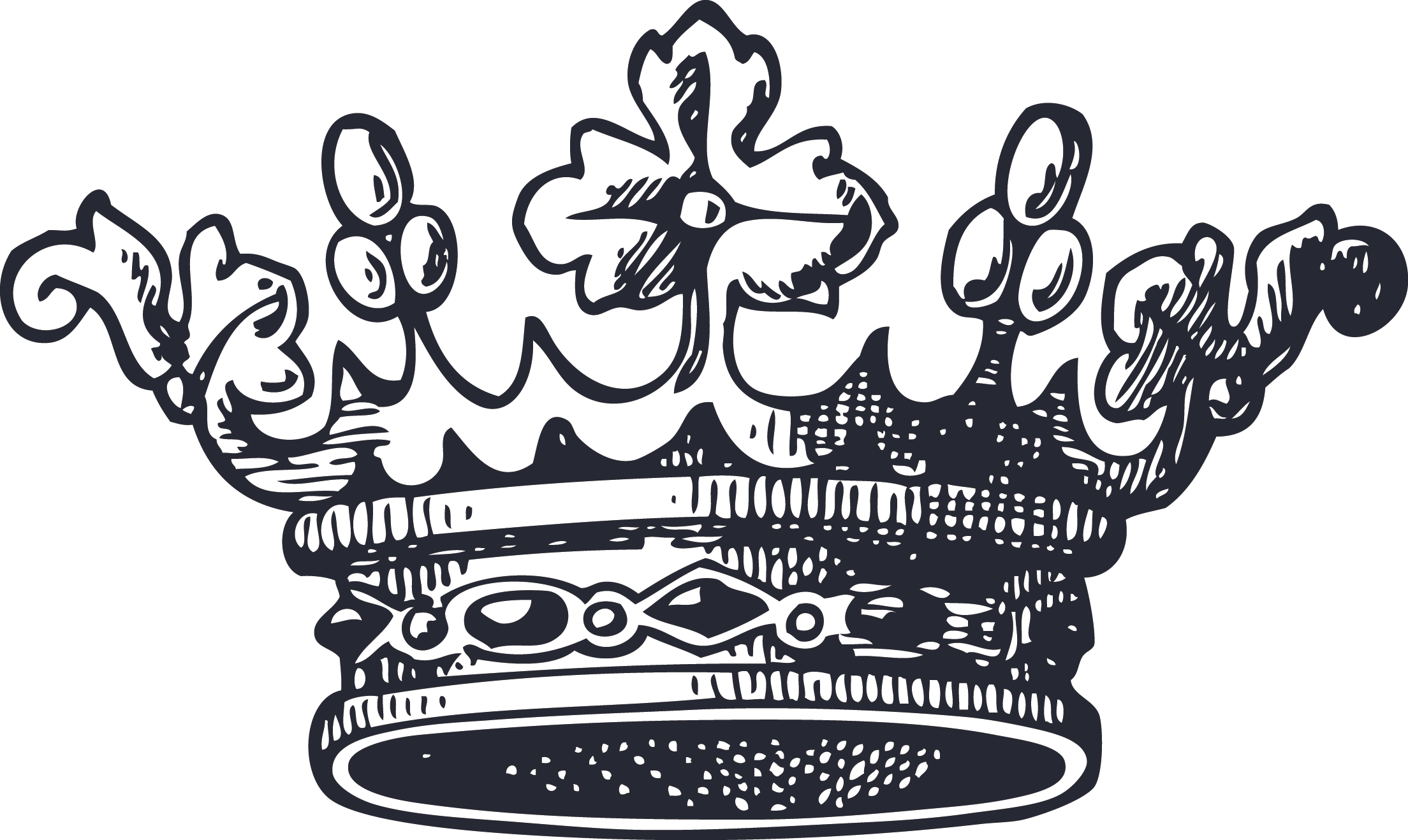 Download and share clipart about Crown Black And White Drawing - Lord Of Th...