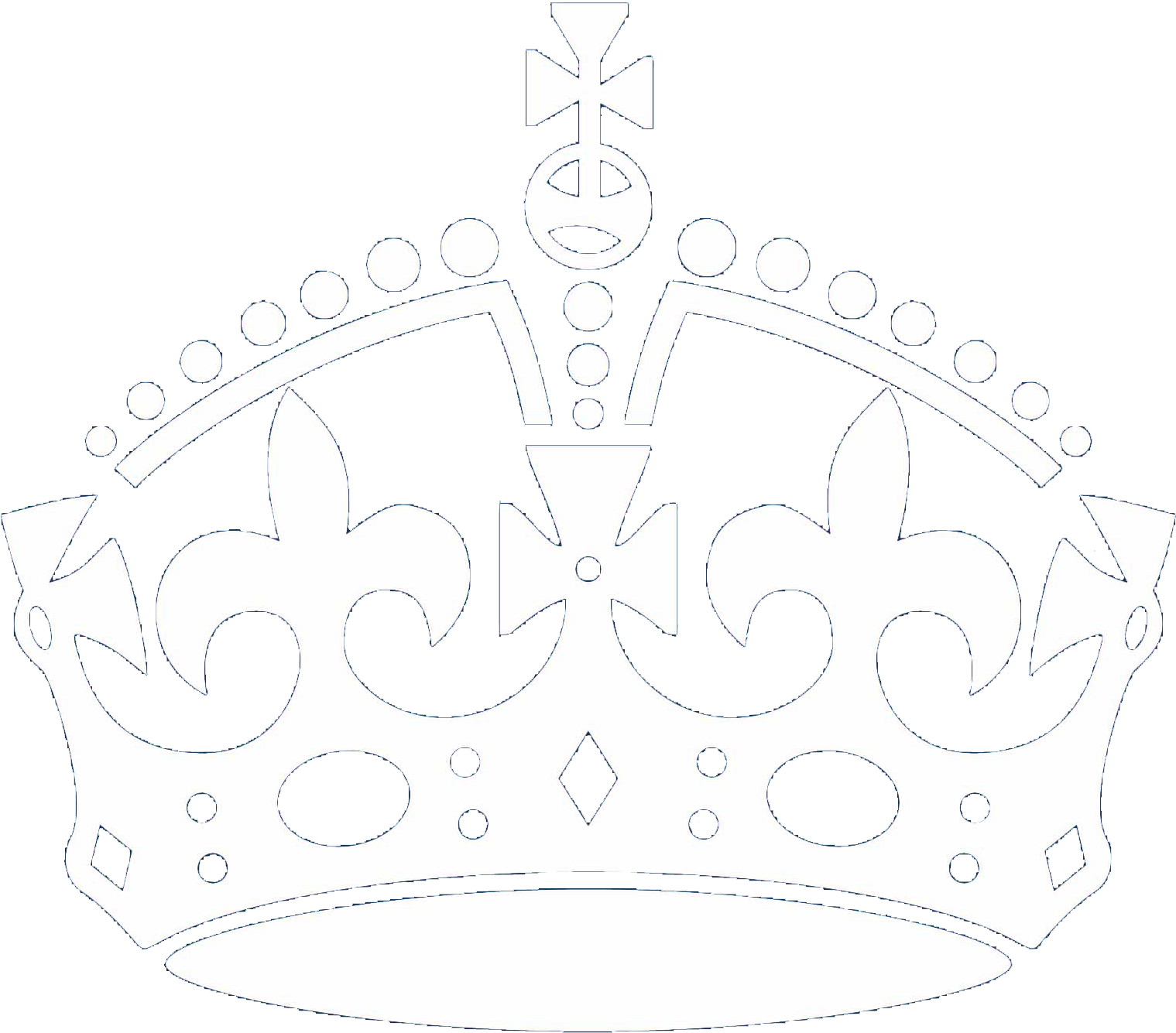 Dictionarycoms List Of Every Word Of The Year - Keep Calm And Carry On Crown (1752x1476)
