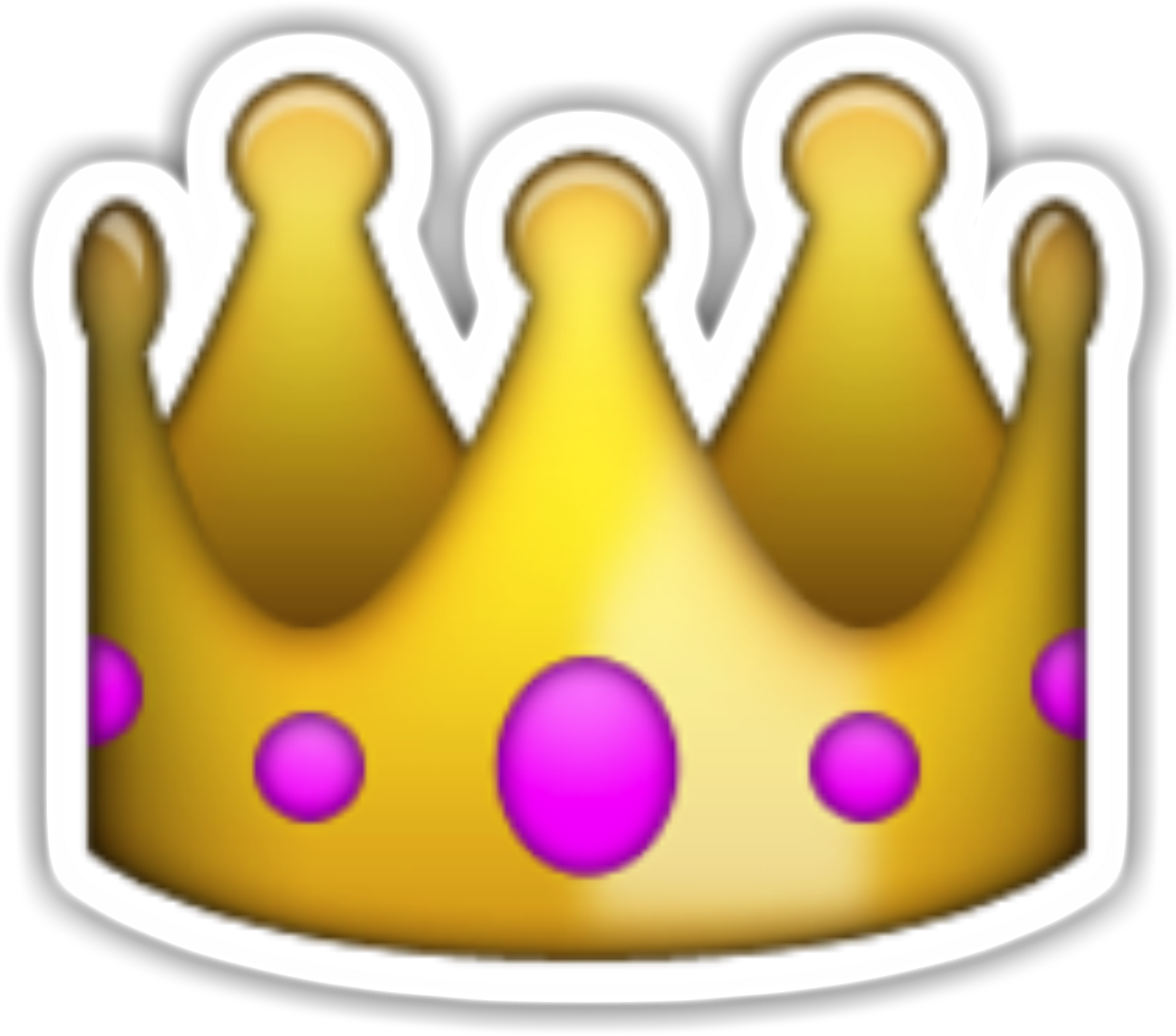 Emoji Crown Png (2000x2000)