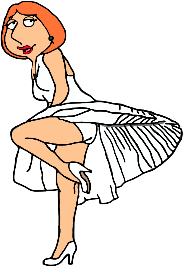 Lois Griffin As Marilyn Monroe By Darthranner83 - Illustration (900x900)