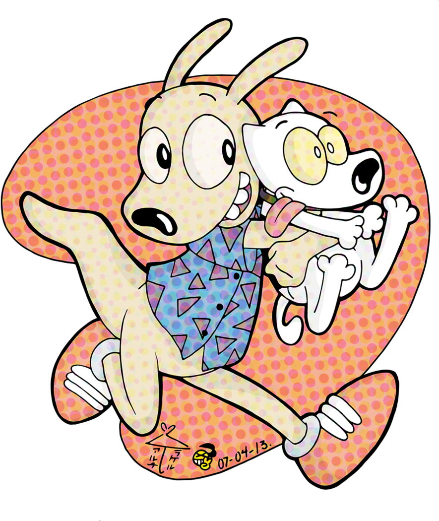 Rocko Y Spunki - Rocko's Modern Life (1024x1049)