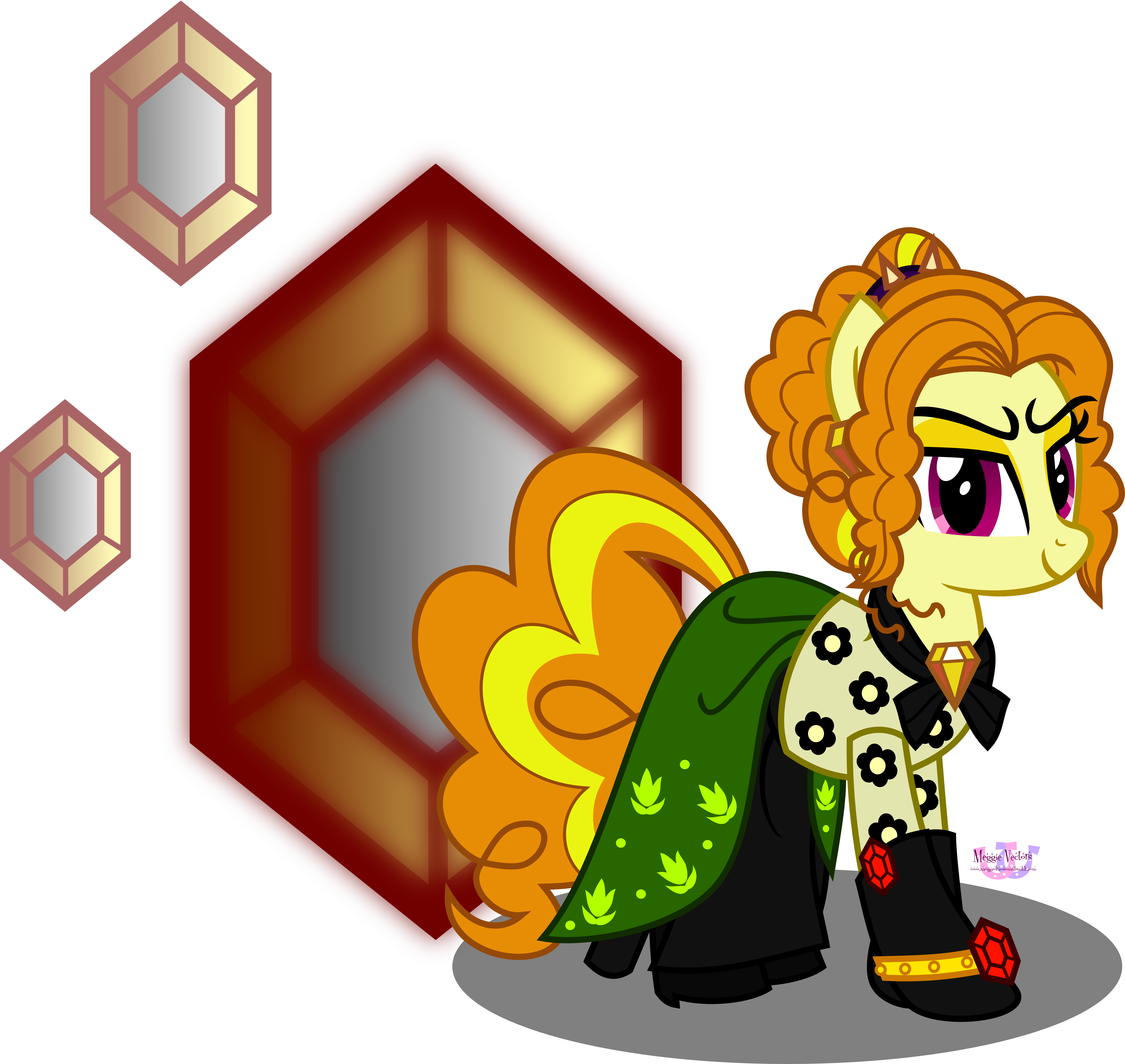 Meganlovesangrybirds Adagio Dazzleine[lady Dazzeline] - My Little Pony Adagio Dazzle As Rarity (5776x5466)