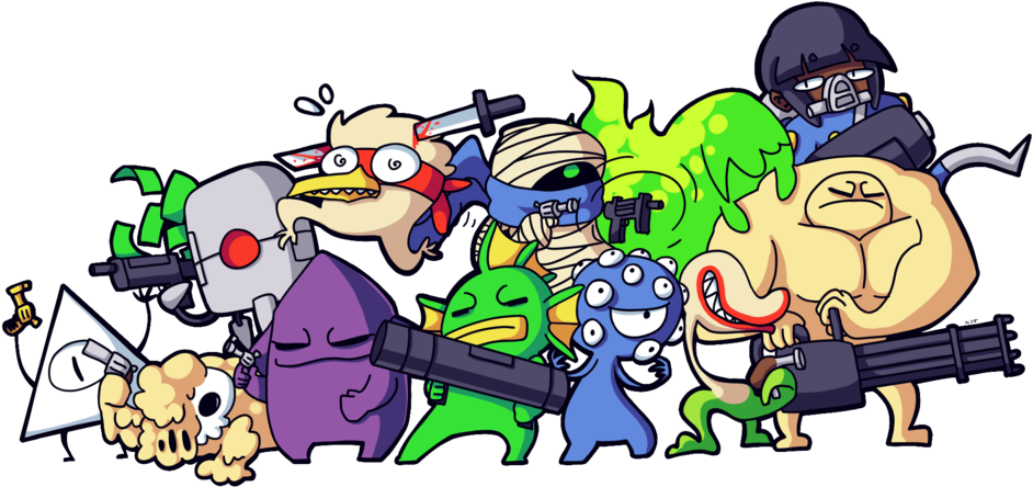 Nuclear Throne By J5-daigada - Art (1024x500)