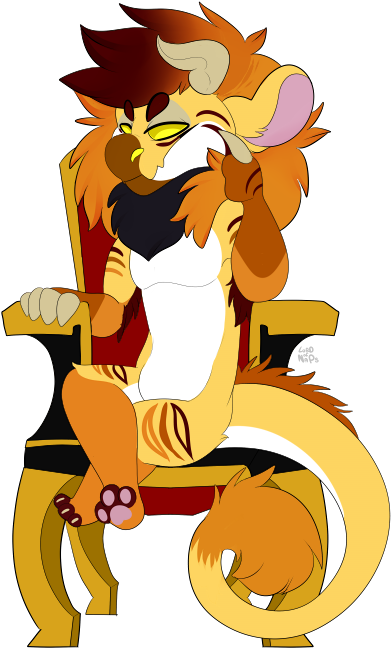 [c] Throne By Lord Of Naps - Cartoon (400x656)
