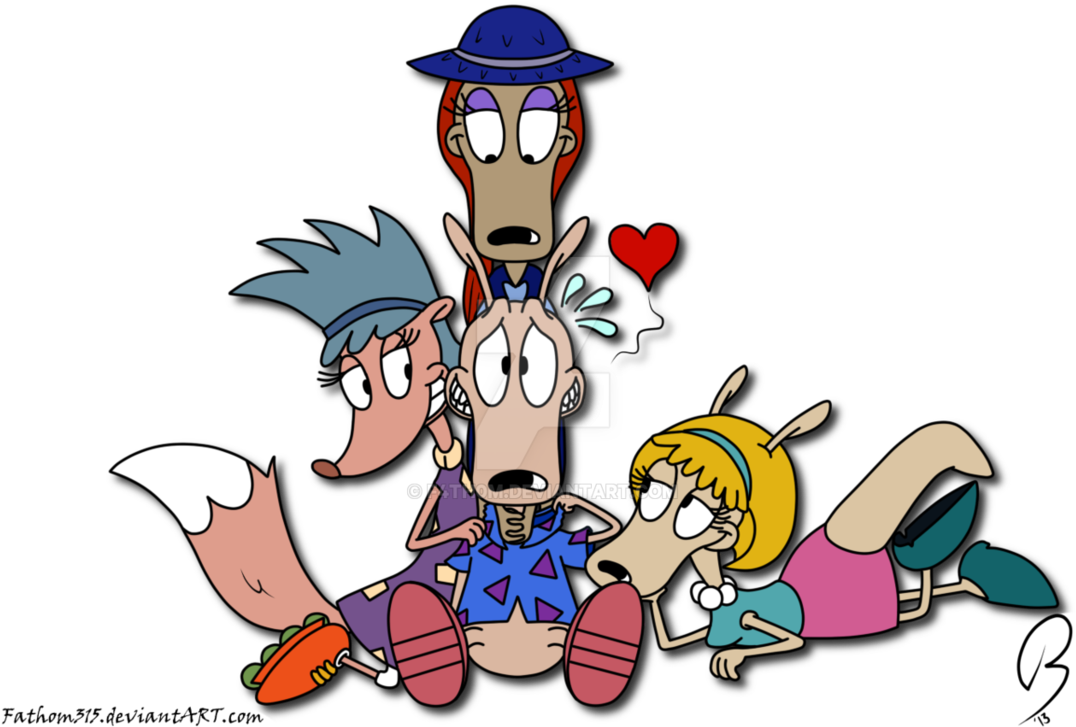 Ladies' Man By F4th0m - Rocko's Modern Life Alicia (1094x731)