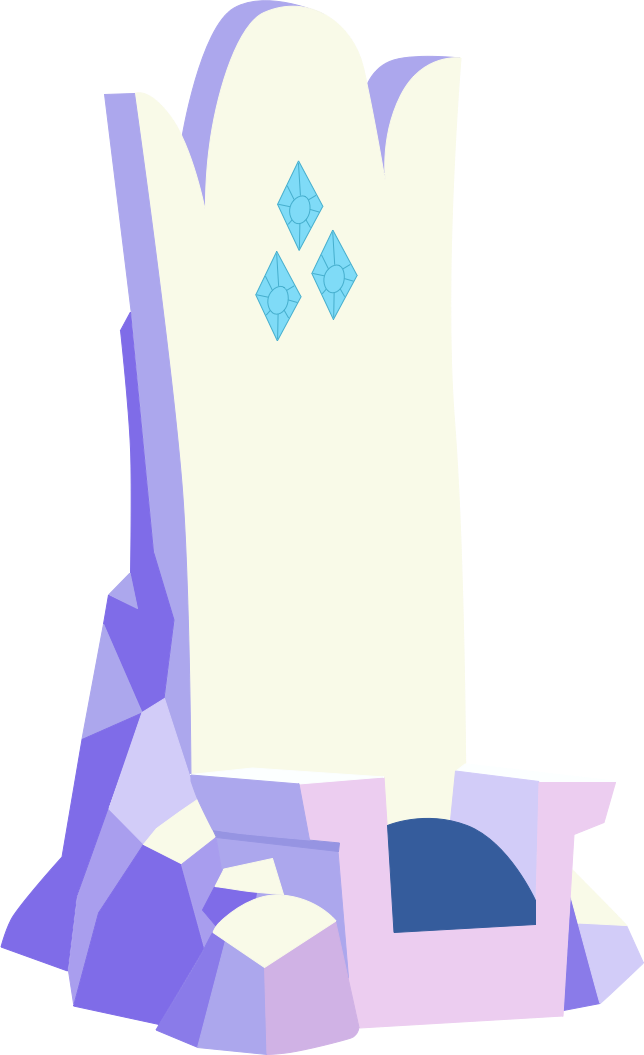 Rarity's Throne, Right Side - Illustration (644x1055)