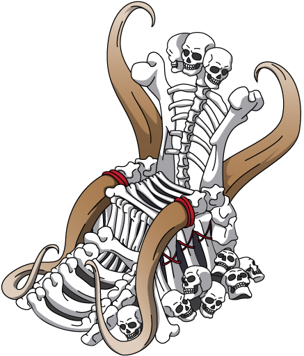 Bone Throne - Illustration (600x550)