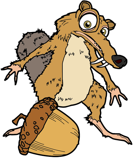 Ice Age Coloring Pages (445x526)