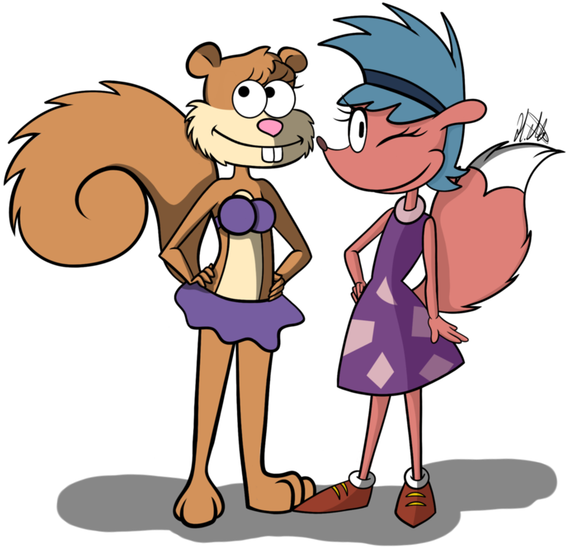 Sheila Fox (c) Joe Murray Productions, Nickelodeon - Spongebob Squarepants (894x894)