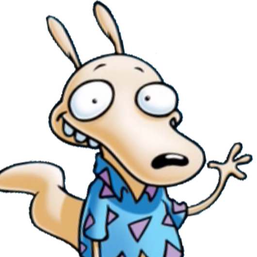 Hello All, This Is Rocko's Modern Life - Rocko's Modern Life Hi (530x530)