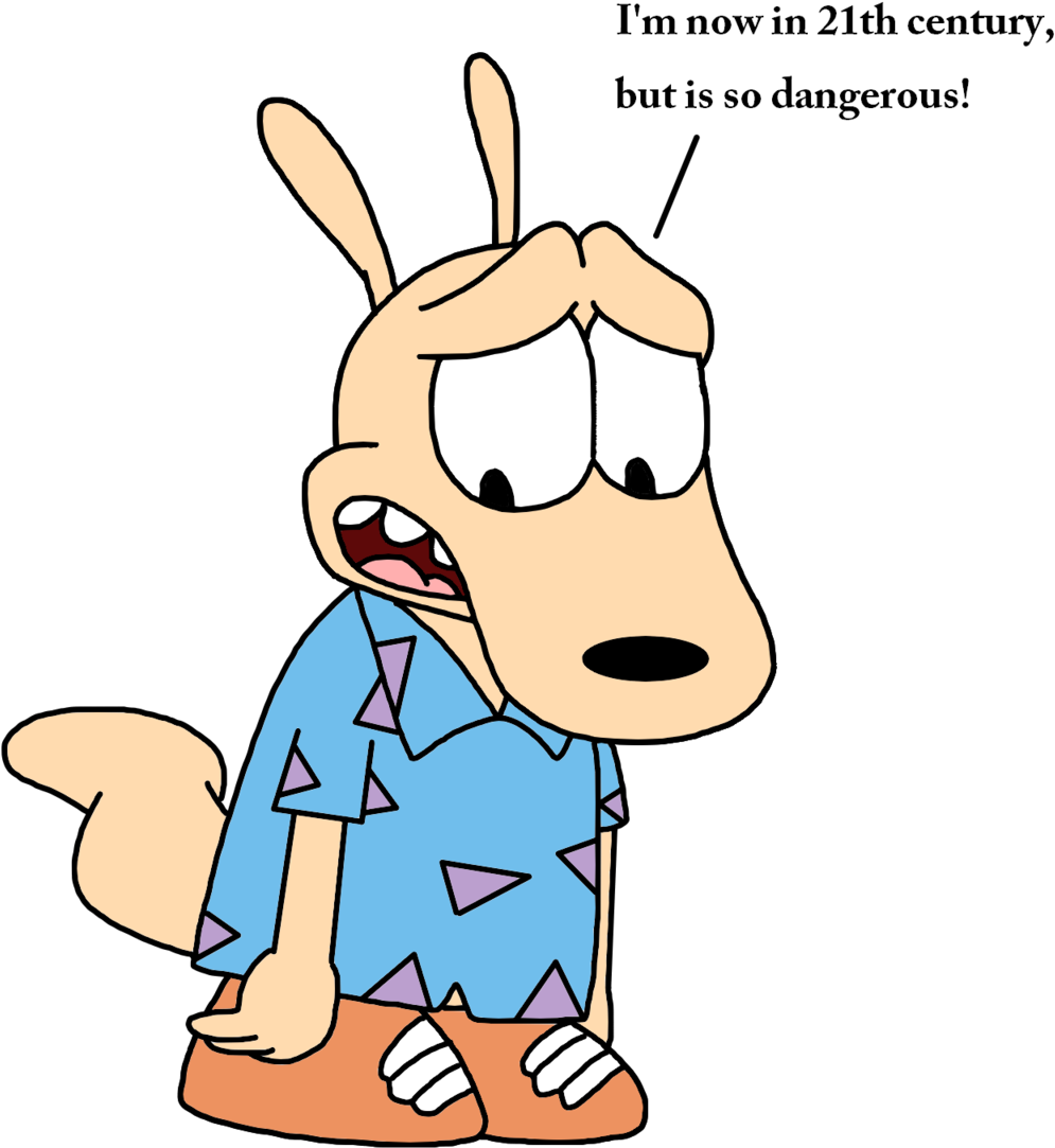 Rocko Says The Line About 21th Century By Marcospower1996 - Rocko Says... (1600x1600)