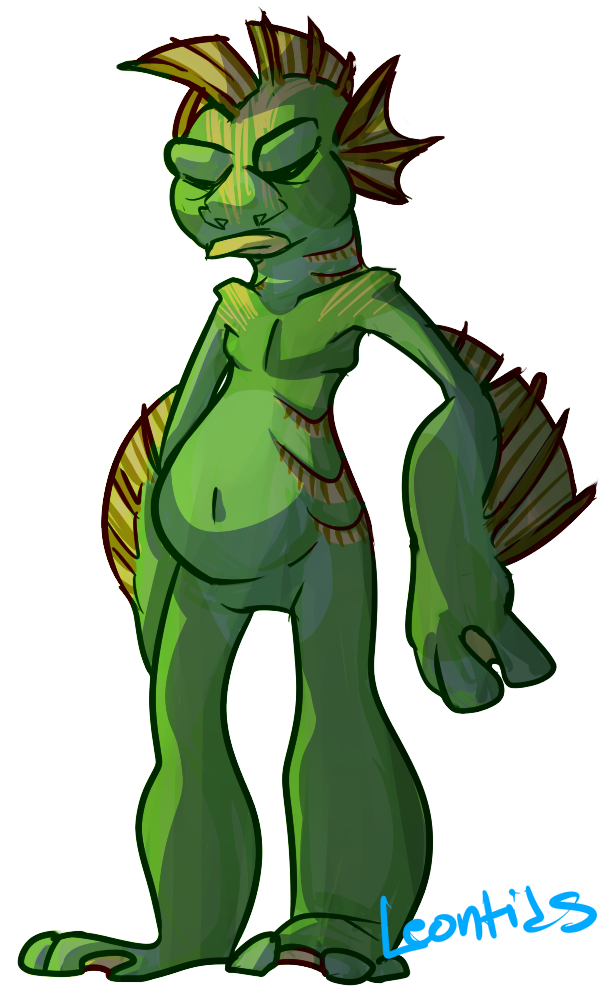 Daltonkeslar1206 28 2 Me Only Be Believin In The Nuclear - Nuclear Throne Fish B Skin (622x1000)