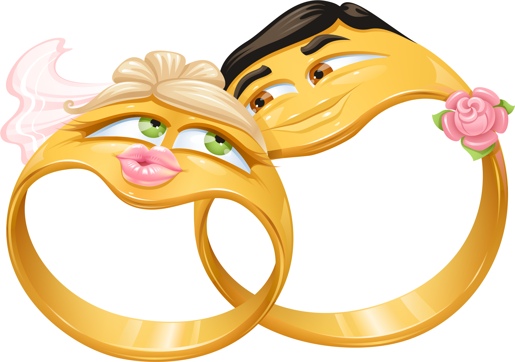 Wedding Ring Engagement Ring Clip Art - Happy Valentine's Day Wedding Anniversary (2167x1560)