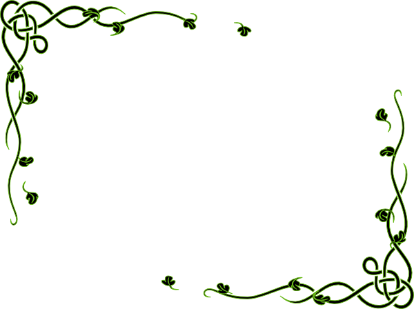Flower Frame Clip Art At Clker - Bunga Hitam Putih Png (600x448)