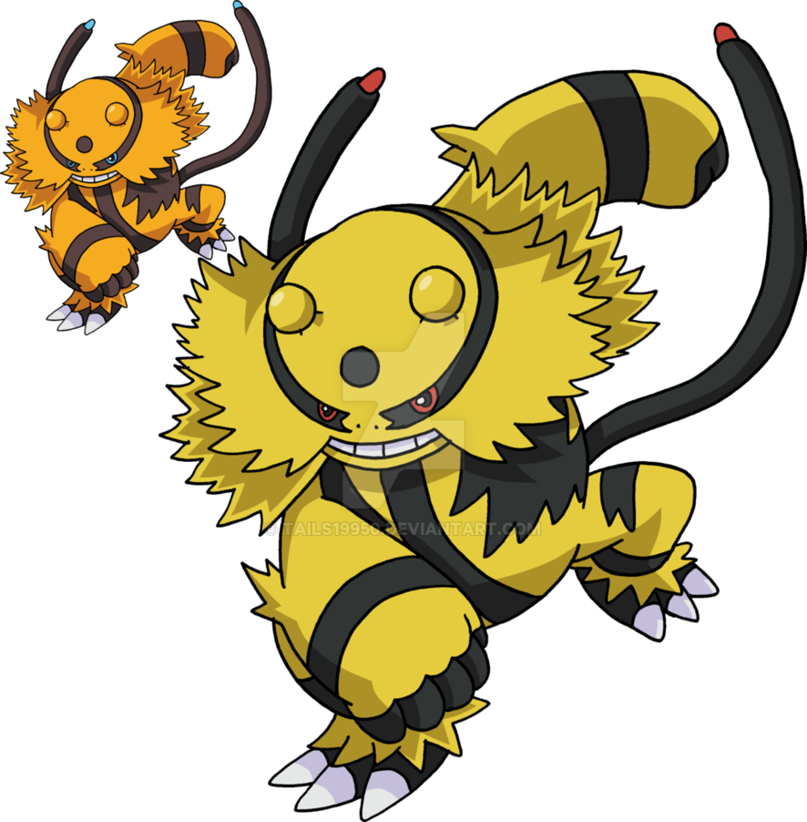 466 - Electivire - Art V - 2 By Tails19950 - Electivire Art (886x902)