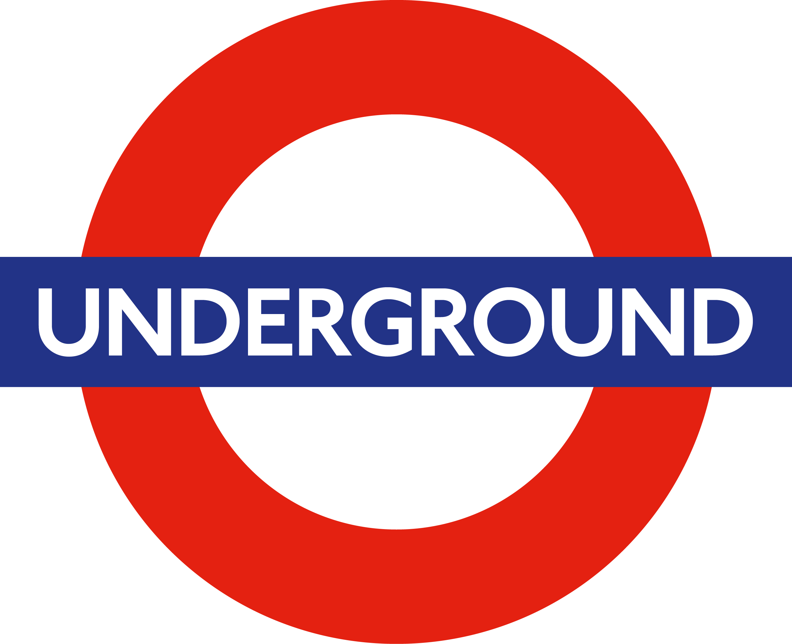 London Underground Logo - London Tube Logo (2689x2186)