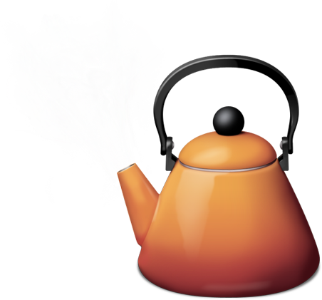 Tea Kettle Png - Tea Kettle Png (452x421)