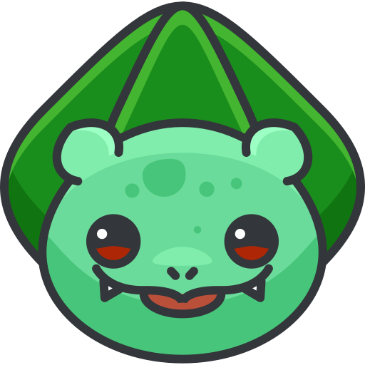 Wonderful Frog Seeds, Fill, Linear Icon - Bulbasaur Icon Png (512x512)