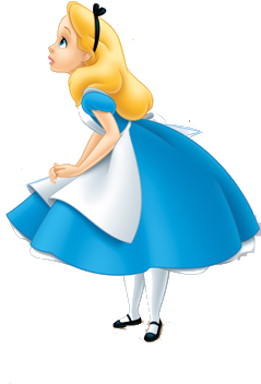 Alice Aux Pays Des Merveilles, Kit De Parti - Scrap (319x399)