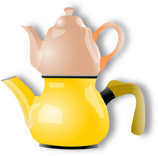 Teatime, Breakfast, Meal, Tea, Pot - Caydanlik Cizim (698x750)