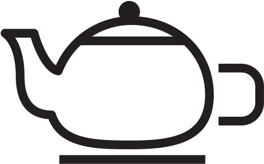 Tea Pot Rubber Stamp - Teapot (600x600)