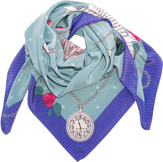 Alice Blue By Ania Axenova Rolled - Ania (629x532)