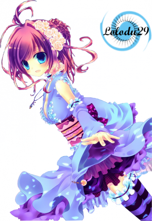 Alice Au Pays Des Merveilles - Anime Girl Paradise (500x724)