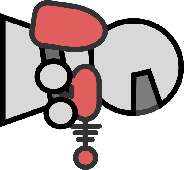 Rotated Robot Clip Art - Royalty-free (600x556)