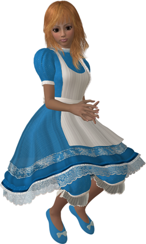 Alice Au Pays Des Merveilles - Cosplay (300x500)