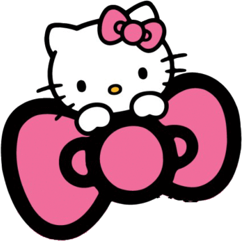 Hello Kitty Japanese Bobtail Clip Art - Hello Kitty Purple (960x960)
