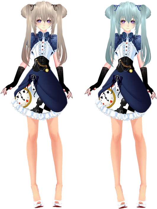 Créa Fille - Cartoon (571x721)