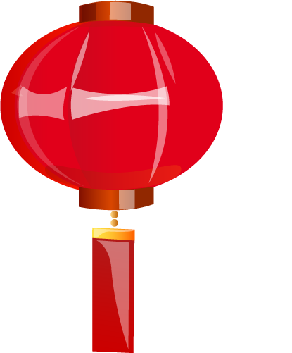 Chinese Lantern - Japanese Lantern Vector Png (415x501)