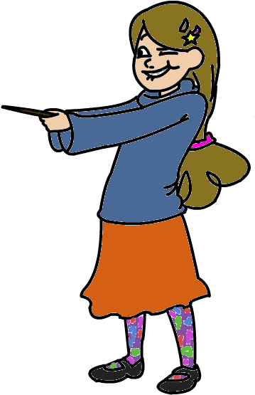 She's A 13 Year Old Witch And She Has An Older - Cartoon (943x700)