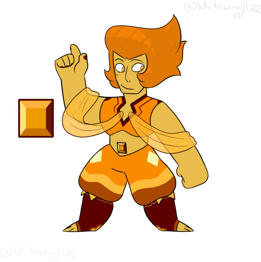 [chibi Adopt] Old Citrine Oc By Whitewing1122 - Cartoon (894x894)