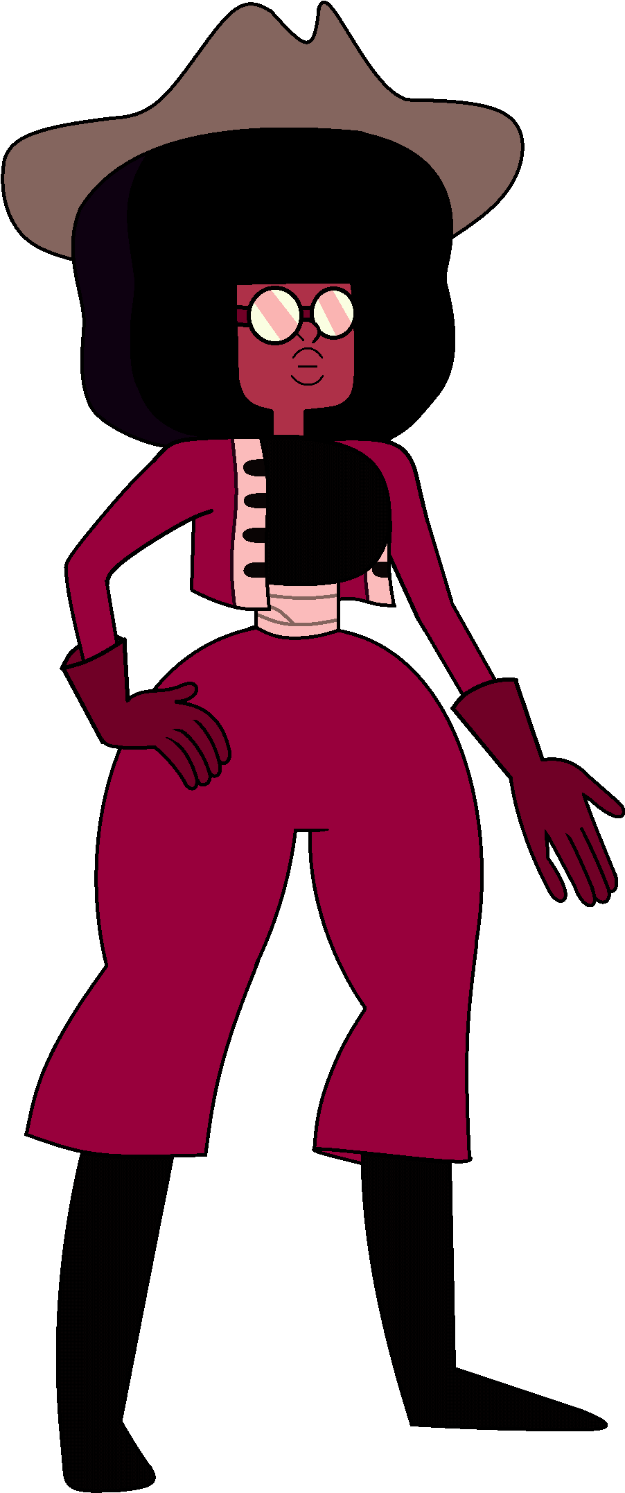Garnet Old Timey Clothes By Pokemonrplover10000 - Pirate Garnet (944x2270)