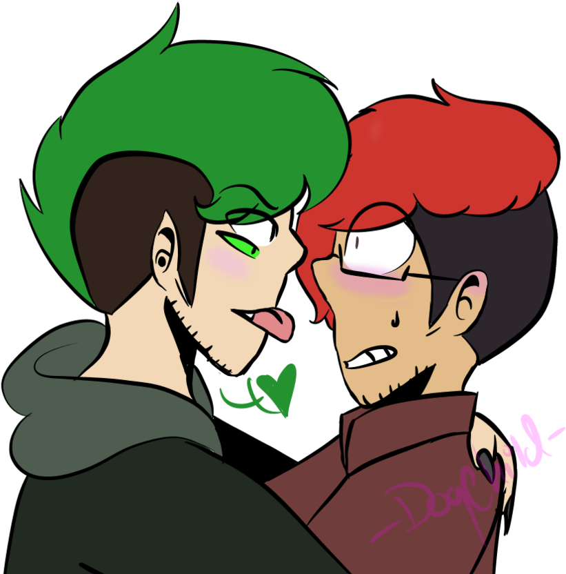 Antisepticeye X Markiplier By Shebii - Antisepticeye X Mark (894x894)
