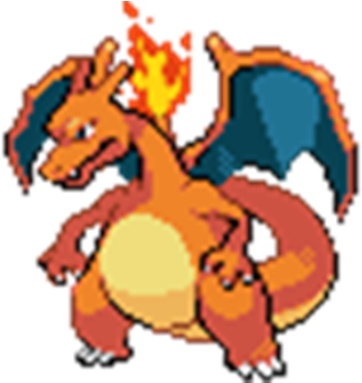 Nice Meme Library Charizard Sprite Roblox - Charizard Front Sprite (420x420)